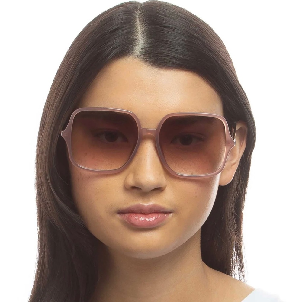 Le Specs Hey Hunni Alt Fit Sand Sunglasses nwt